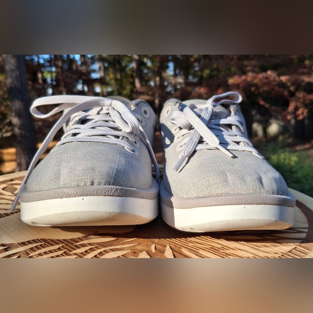 Allbirds Women's Wool Piper Pewter Grey Sneakers Size 10 - Picture 2 of 9